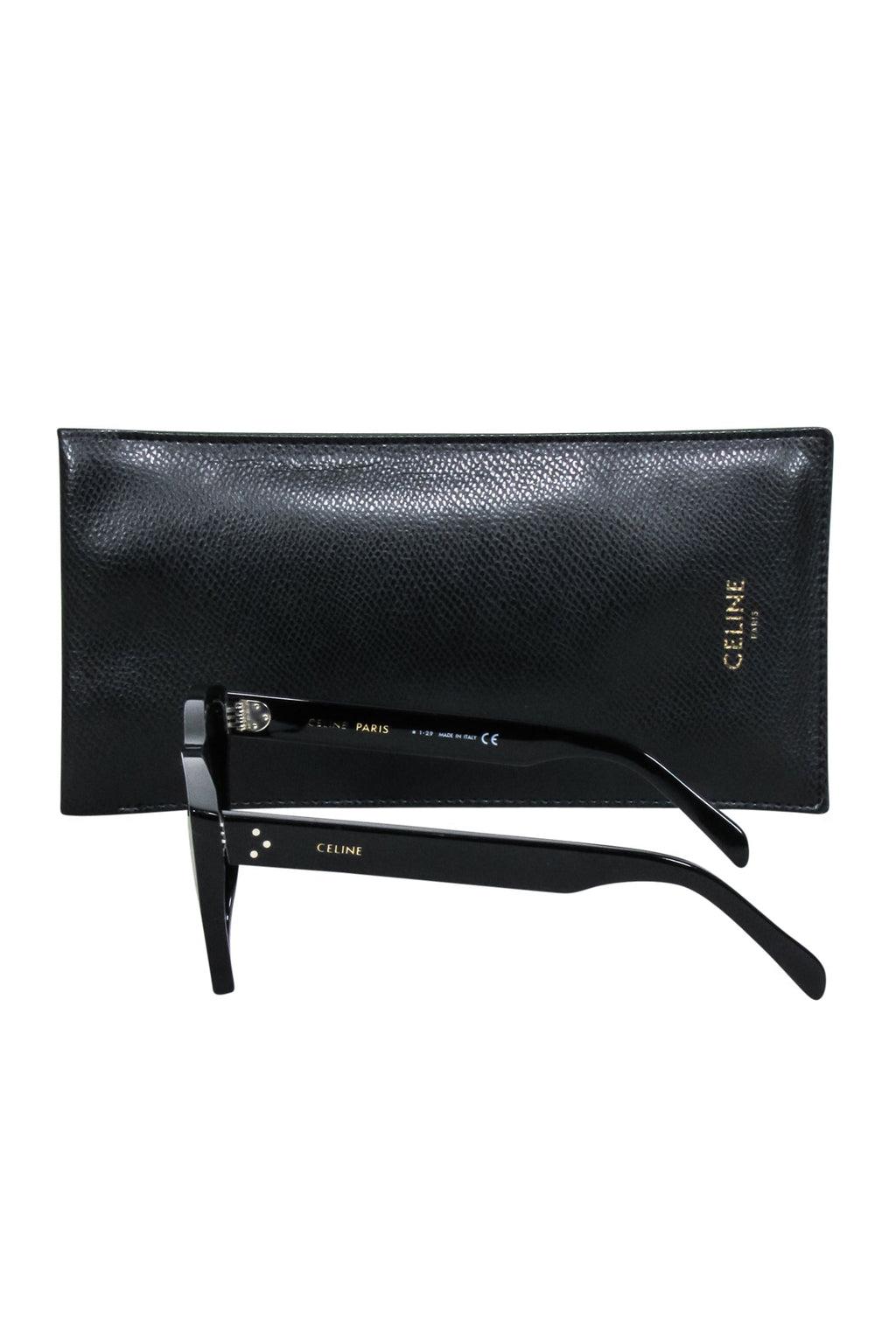 Celine - Black Square Cat Eye Sunglasses