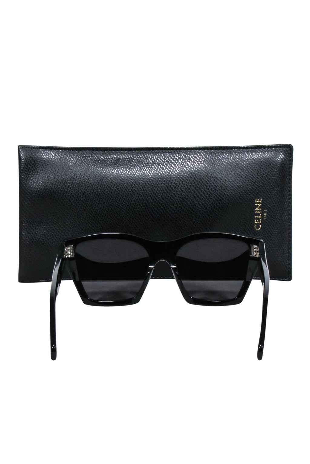 Celine - Black Square Cat Eye Sunglasses
