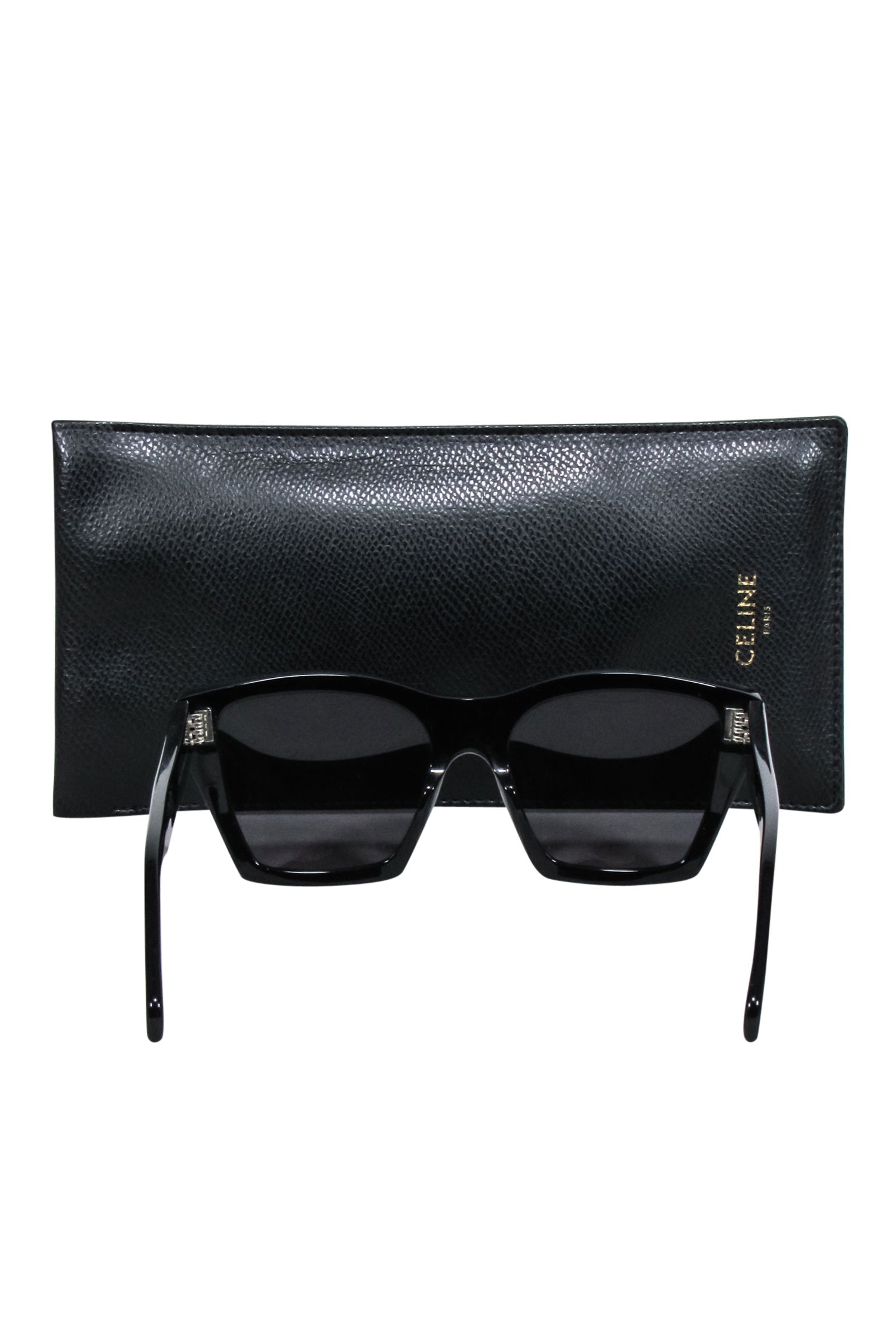 Celine - Black Square Cat Eye Sunglasses