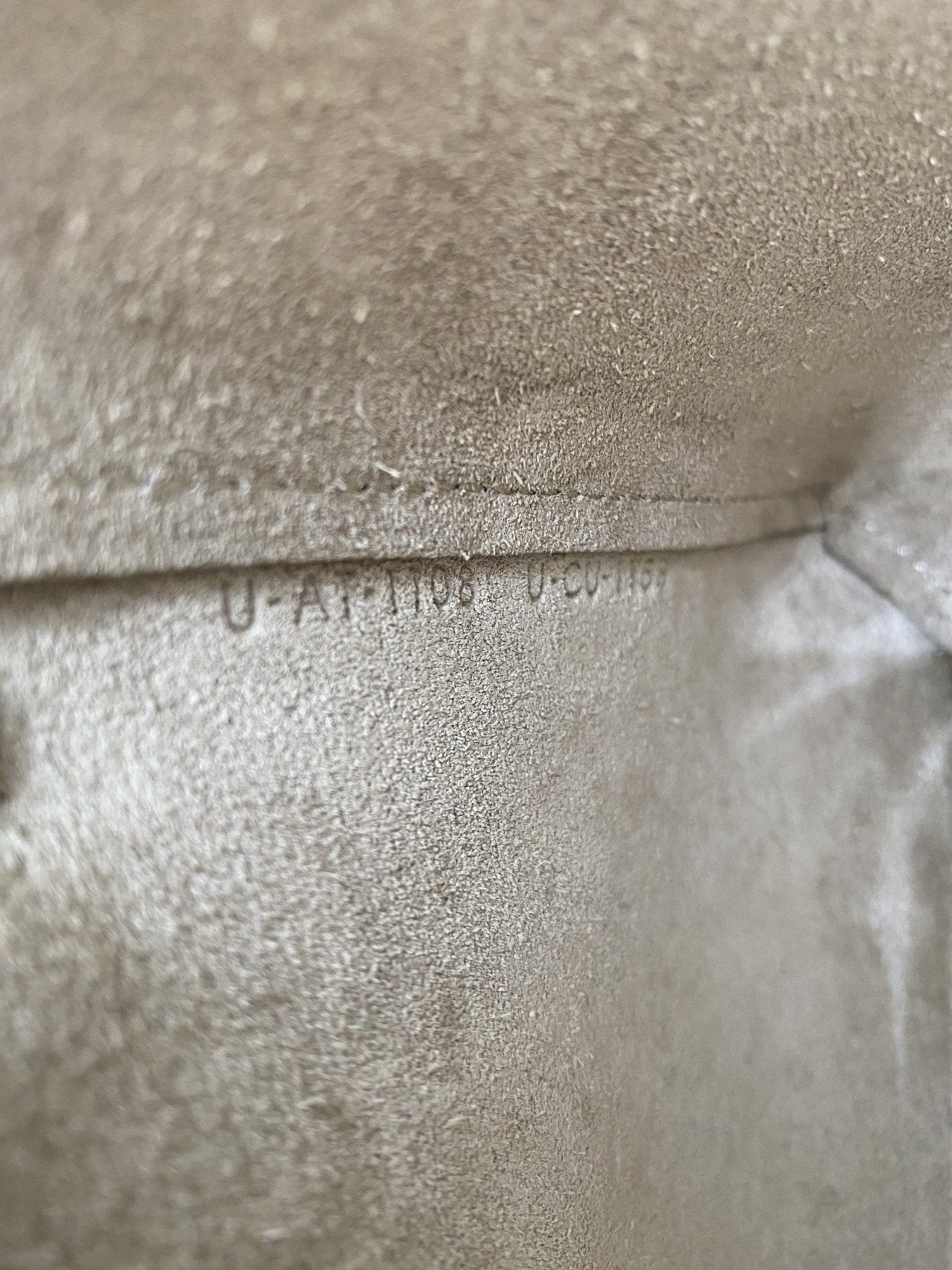 Celine Grained Leather Nano Belt Bag Taupe