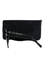 Celine - Large Black Wayfarer Sunglasses