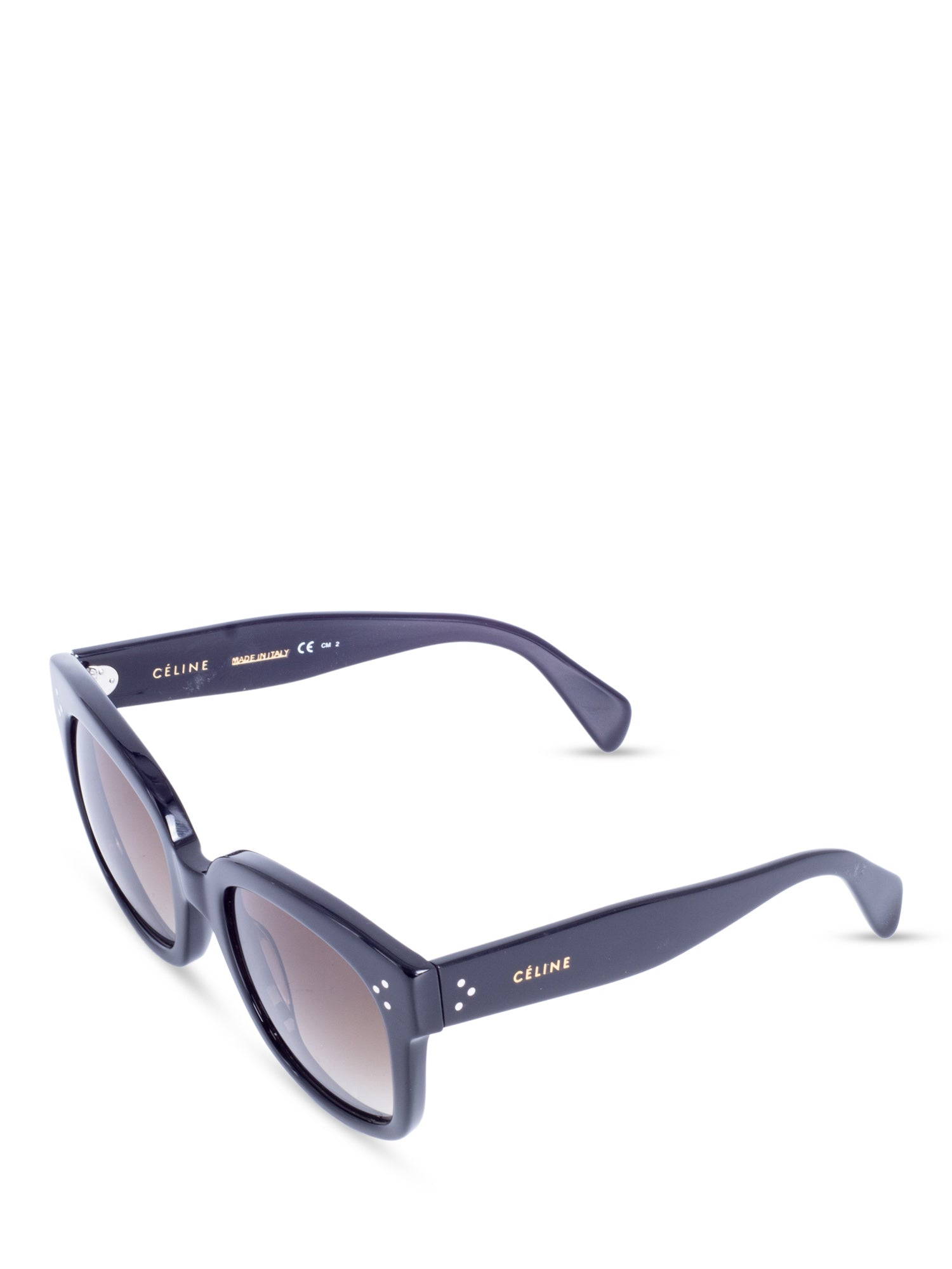 Celine Wayfarer Gradient Lenses Sunglasses Black Grey