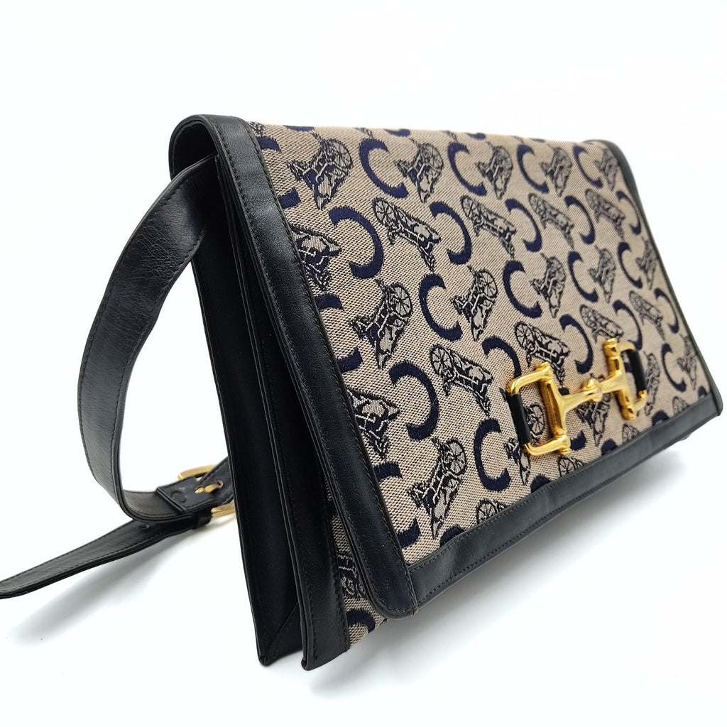 CeLINE Celine vintage baguette baguette Macadam clamp