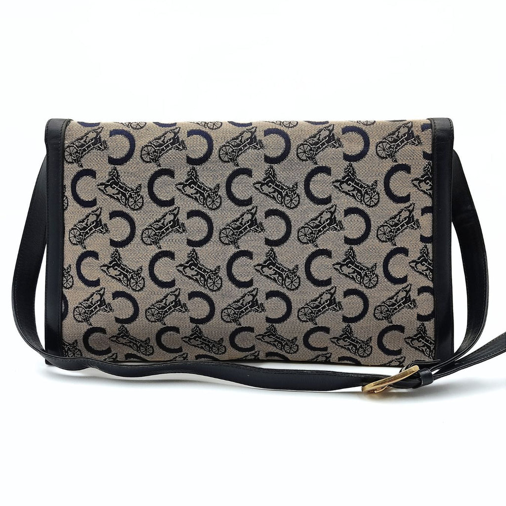 CELINE Celine Celine vintage baguette baguette Macadam clamp