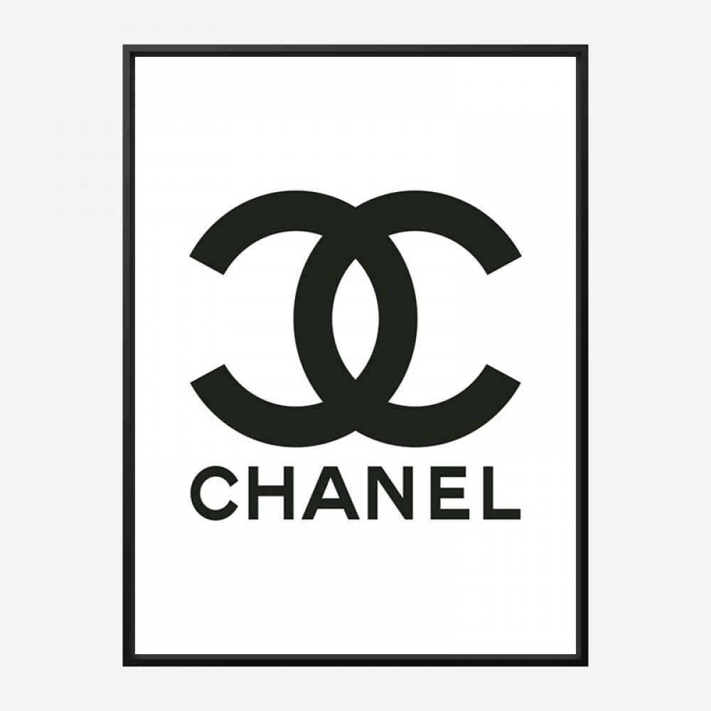 CHANEL Calfskin Logo Platform Sandals