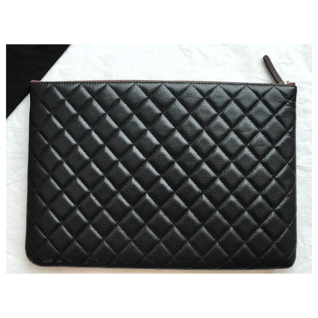 Chanel Large Caviar O Case