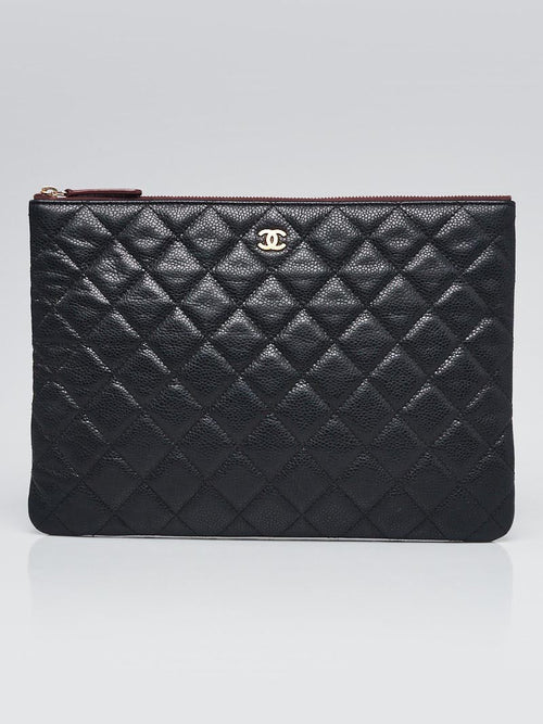 Chanel Large Caviar O Case