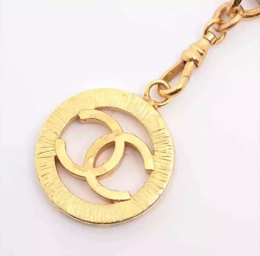 Chanel Vintage Coco Mark Chain Belt