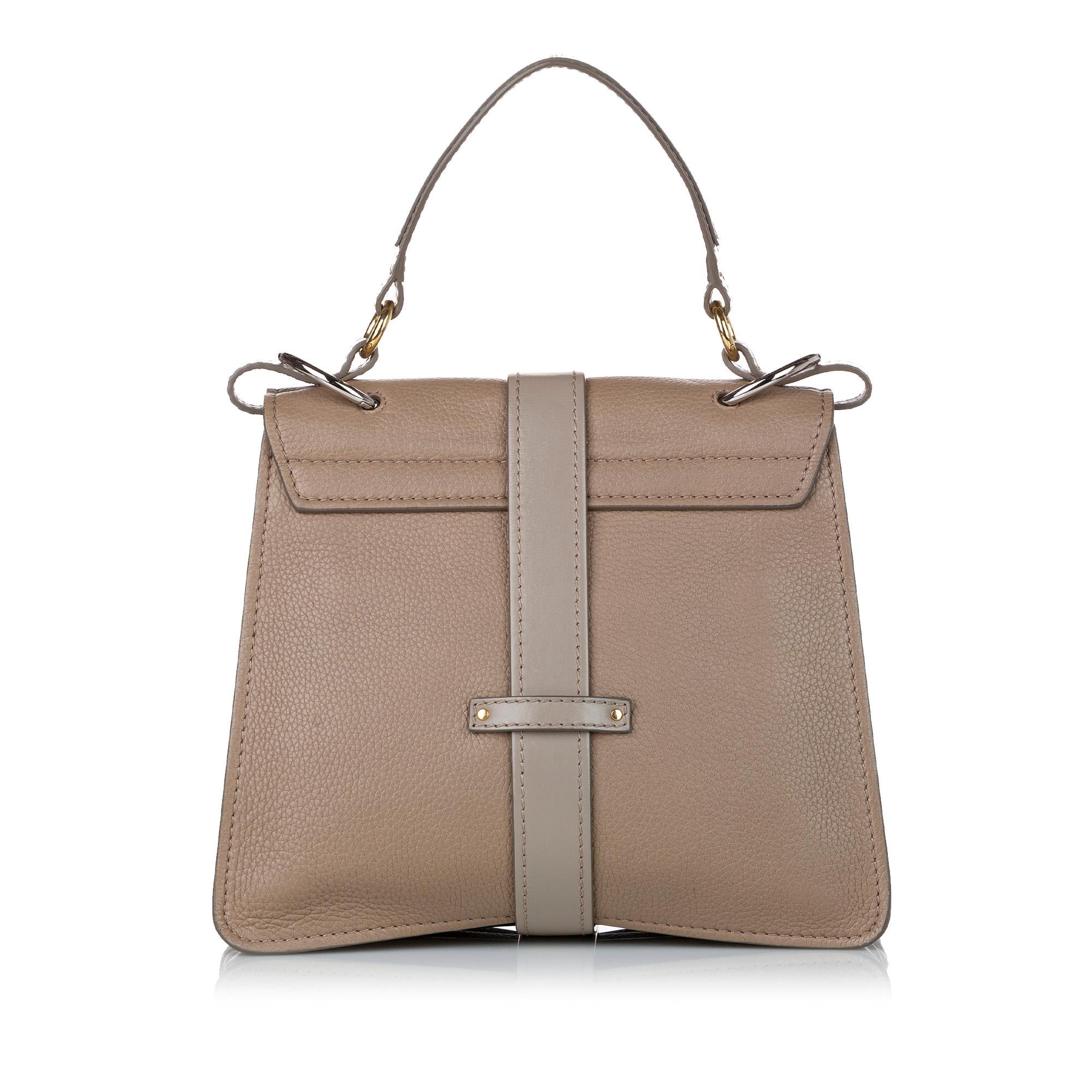 Chloe Aby Day Leather Satchel (SHG-29551)