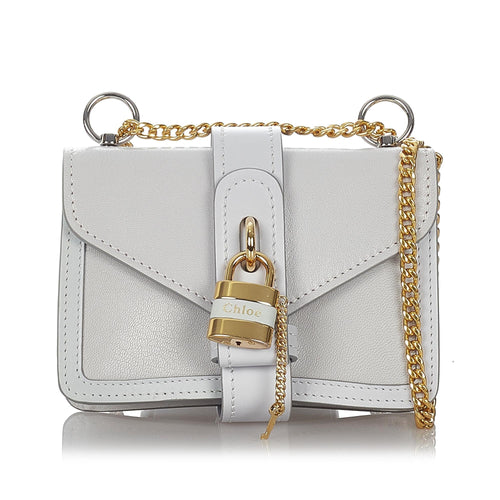 Chloe Aby Leather Crossbody Bag (SHG-26961)