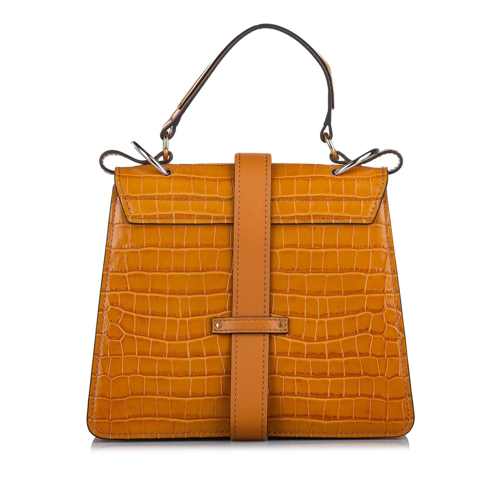 Chloe Aby Leather Satchel (SHG-37796)