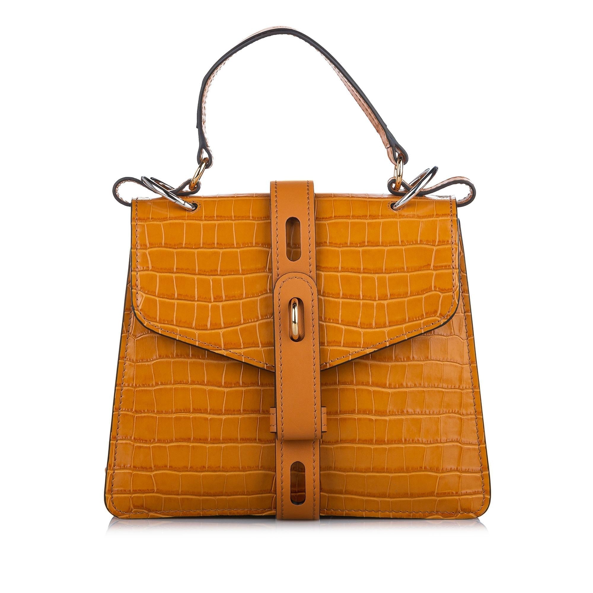 Chloe Aby Leather Satchel (SHG-37796)