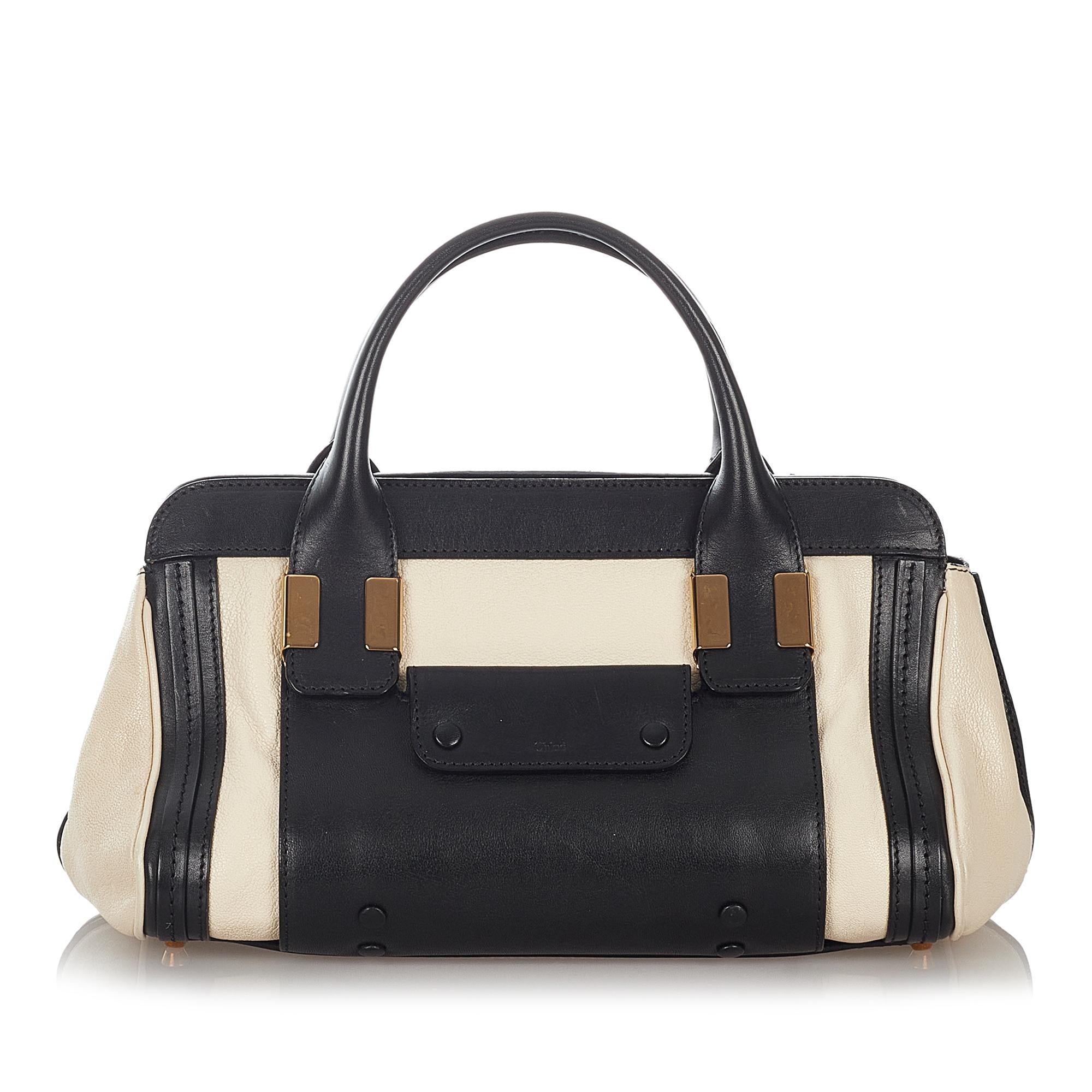 Chloe Alice Leather Handbag (SHG-27061)