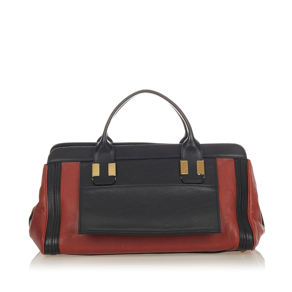 Chloe Alice Leather Satchel (SHG-25399)