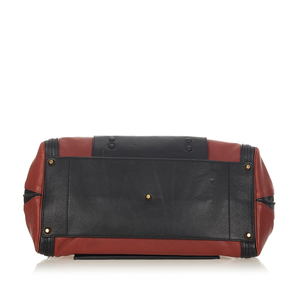 Chloe Alice Leather Satchel (SHG-25399)