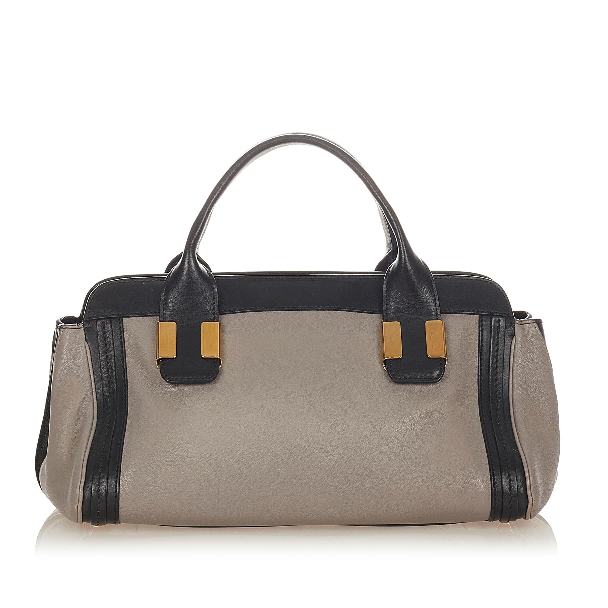 Chloe Alice Leather Satchel (SHG-26049)