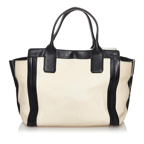 Chloe Alison Leather Tote Bag (SHG-30620)
