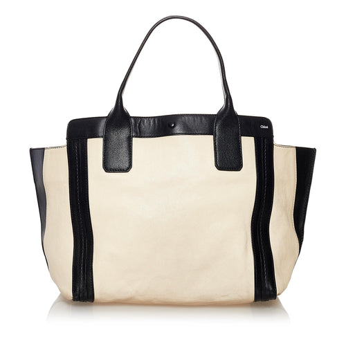 Chloe Allison Leather Tote Bag (SHG-32268)