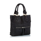 Chloe Aurore Leather Tote Bag (SHG-28264)