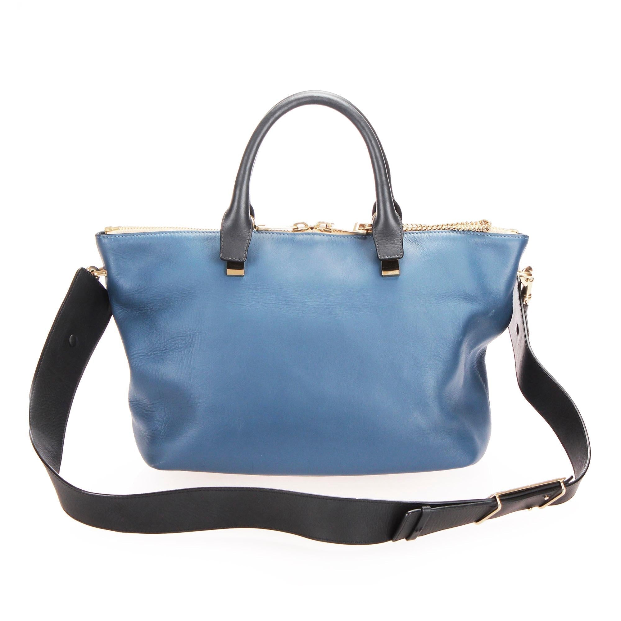 Chloe Leather Bailey Satchel (SHG-12492)