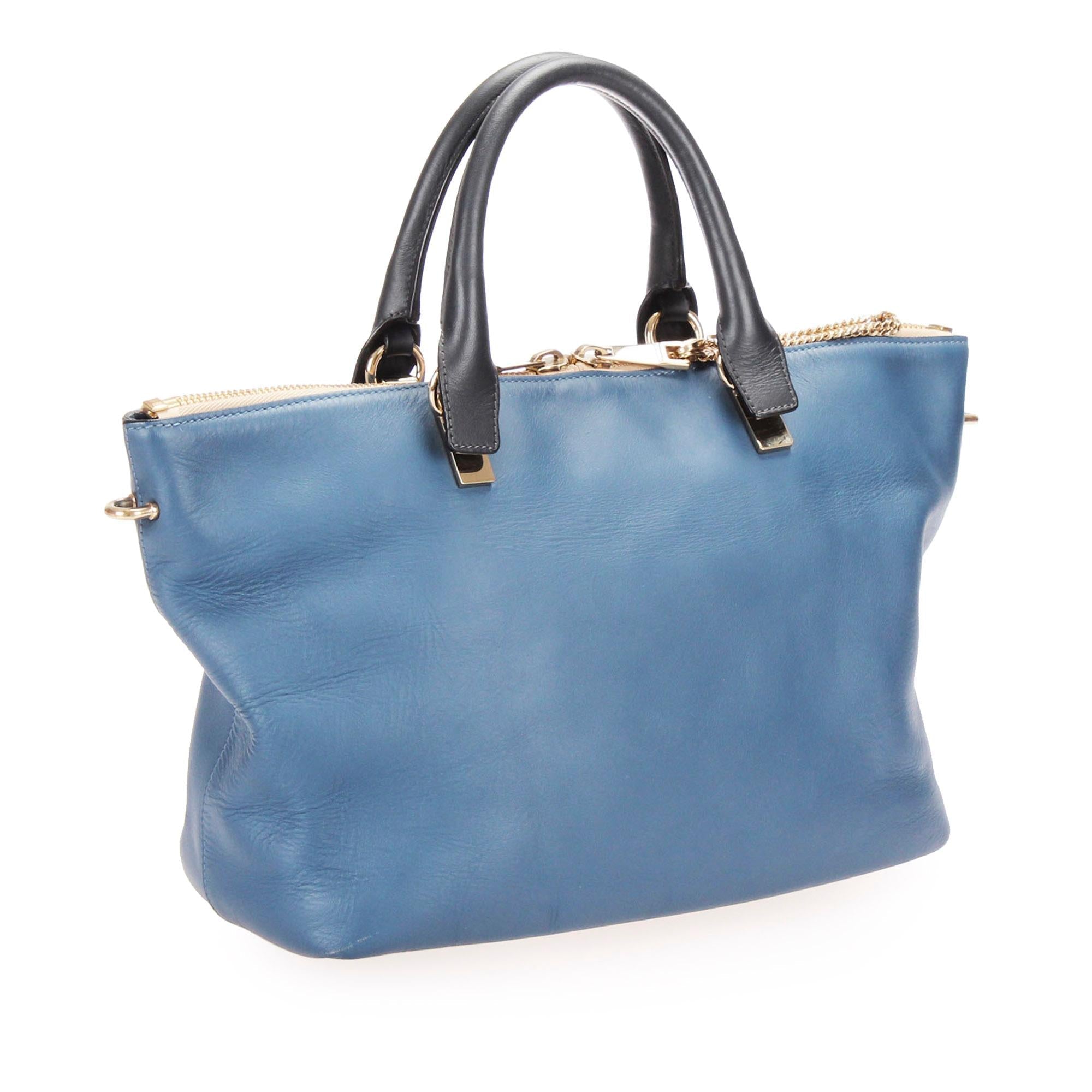 Chloe Leather Bailey Satchel (SHG-12492)
