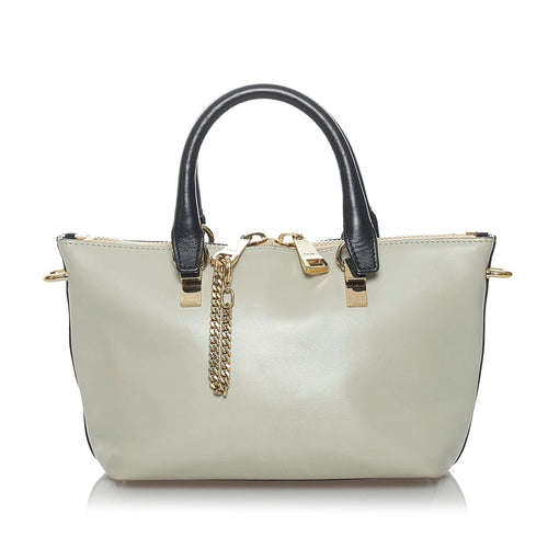 Chloe Bailey Leather Satchel (SHG-34193)