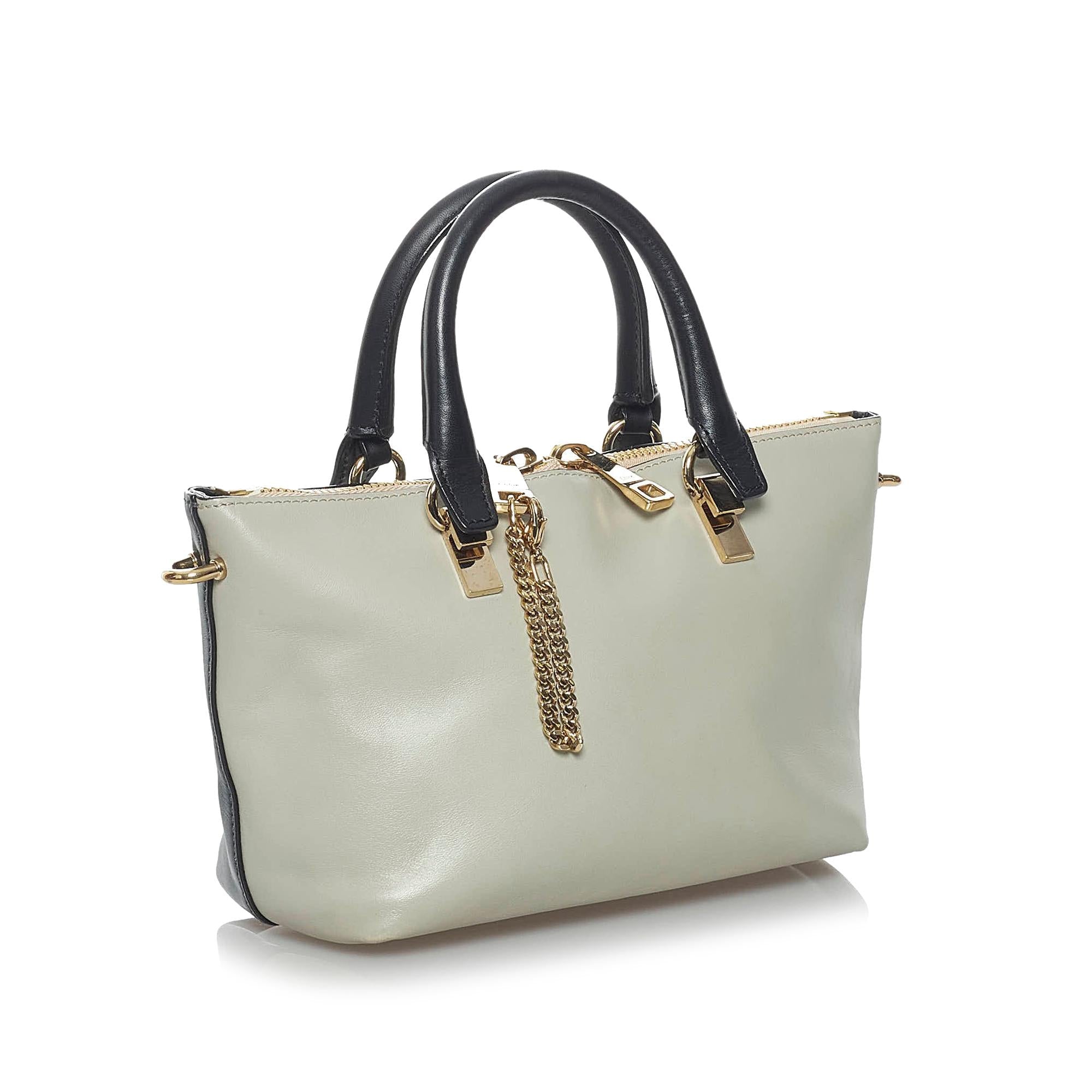 Chloe Bailey Leather Satchel (SHG-34193)