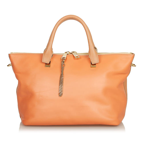 Chloe Baylee Leather Satchel (SHG-25373)