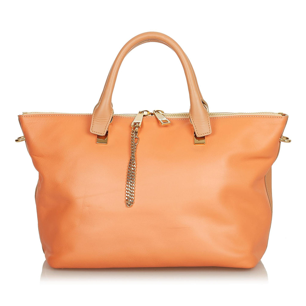 Chloe Baylee Leather Satchel (SHG-25373)