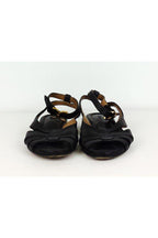 Chloe - Black Leather Sandals Sz 5.5