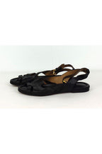 Chloe - Black Leather Sandals Sz 5.5
