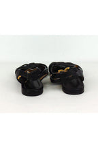 Chloe - Black Leather Sandals Sz 5.5