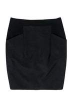 Chloe - Black Pencil Skirt w/ Pockets Sz 6