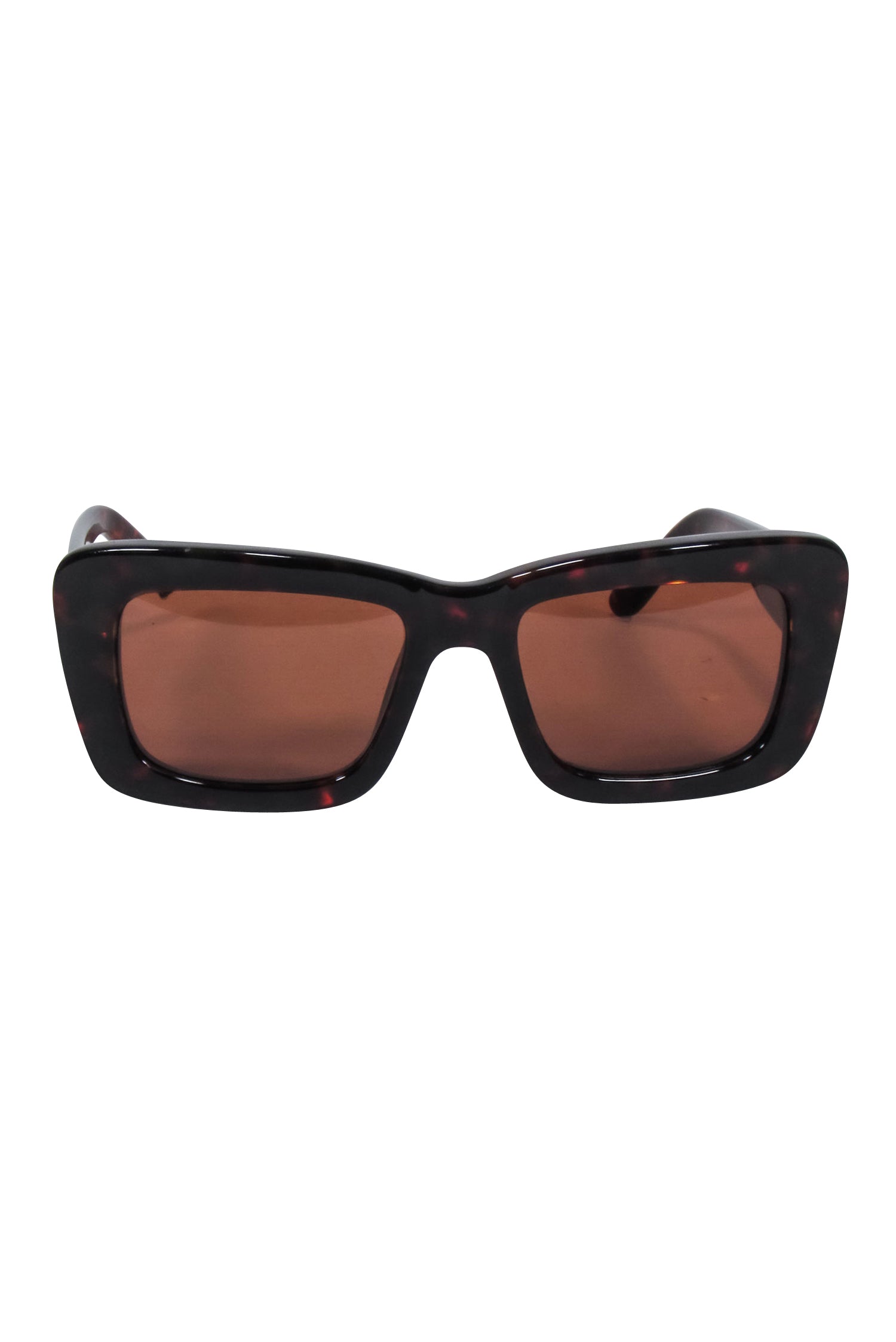 Chloe - Brown Tortoise Large Square Sunglasses