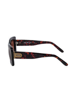 Chloe - Brown Tortoise Large Square Sunglasses