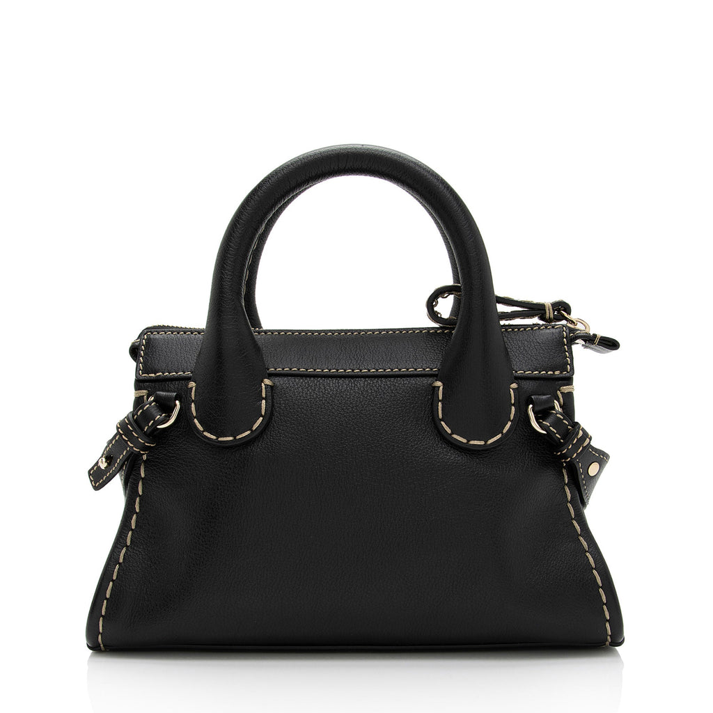 Chloe Buffalo Leather Edith Mini Bag (SHF-c97scC)