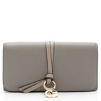 Chloe Calfskin Alphabet Continental Wallet (SHF-33KEPL)