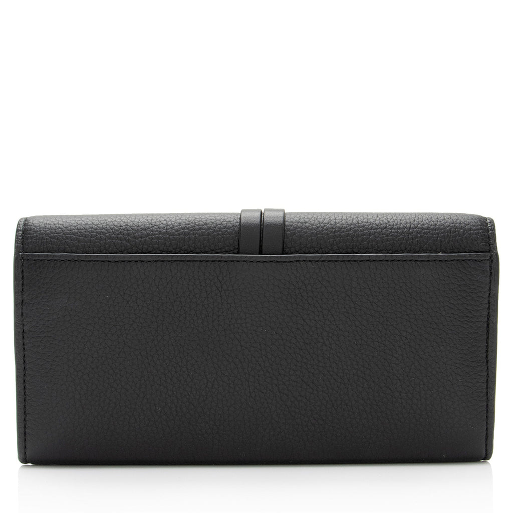 Chloe Calfskin Alphabet Continental Wallet (SHF-HlFBJ6)