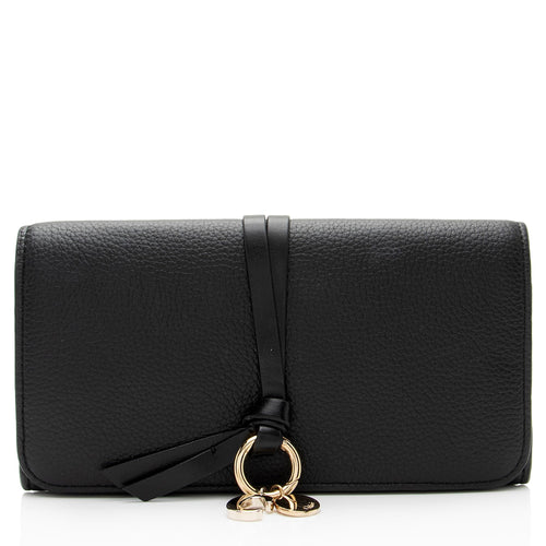 Chloe Calfskin Alphabet Continental Wallet (SHF-HlFBJ6)