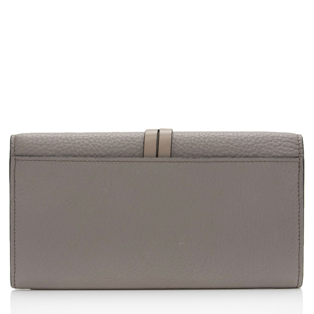 Chloe Calfskin Alphabet Continental Wallet (SHF-EGN1rO)