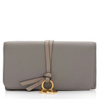 Chloe Calfskin Alphabet Continental Wallet (SHF-EGN1rO)