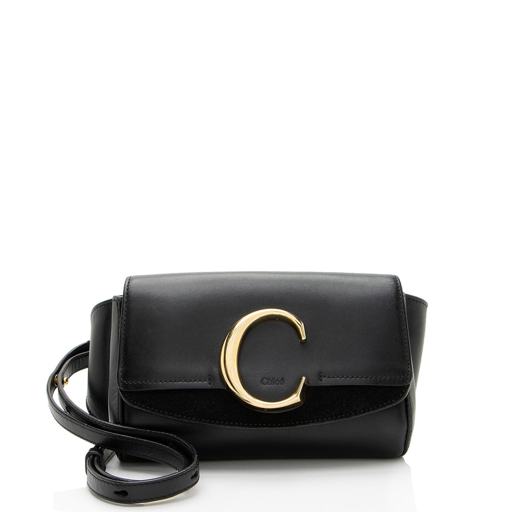 Chloe Calfskin C Belt Bag (SHF-GmEIB6)