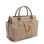 Chloe Calfskin Cate Medium Satchel (SHF-12219)