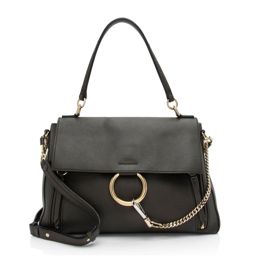 Chloe Calfskin Faye Day Medium Shoulder Bag (SHF-sr4xyz)