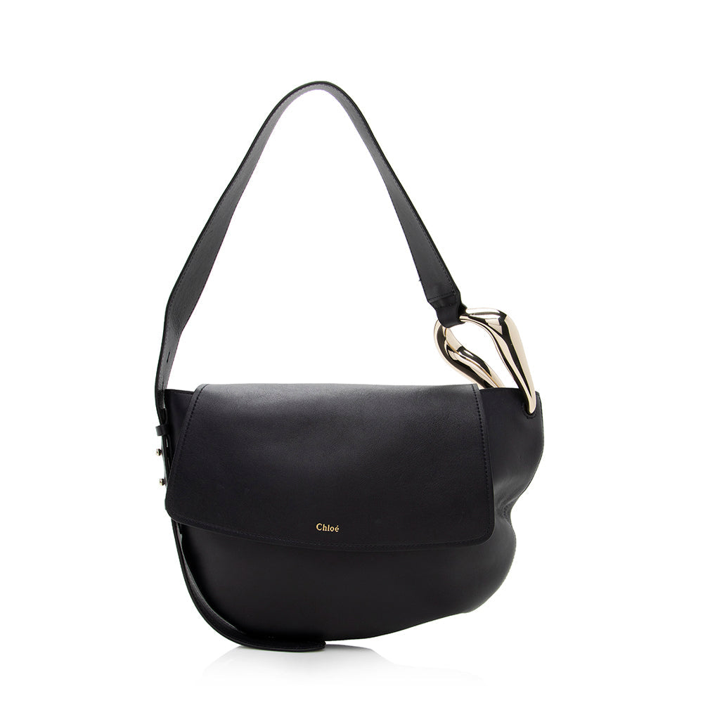 Chloe Calfskin Kiss Hobo (SHF-17853)