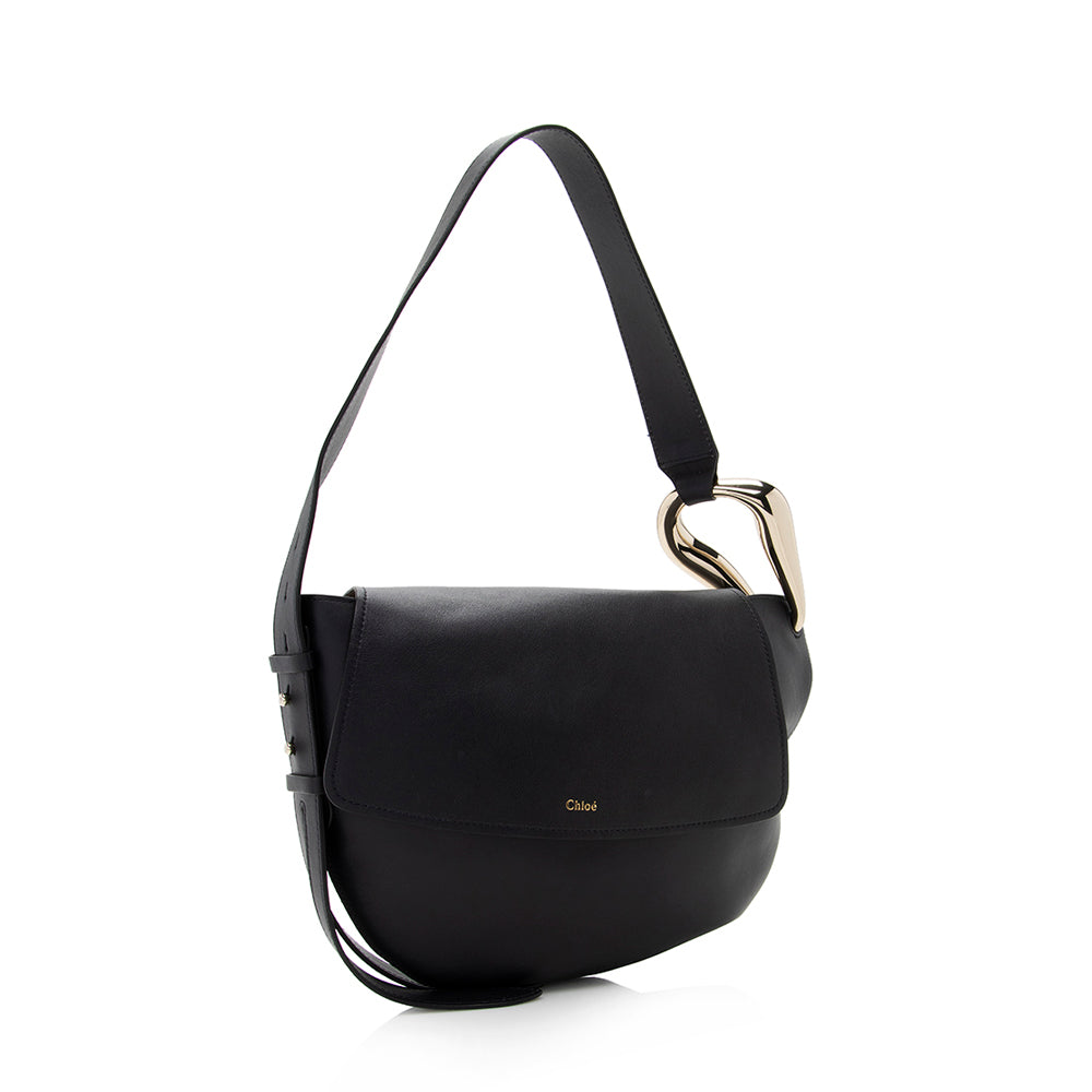 Chloe Calfskin Kiss Hobo (SHF-17853)