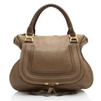 Chloe Calfskin Marcie Large Satchel (SHF-sZLBMz)