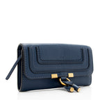 Chloe Calfskin Marcie Long Flap Wallet (SHF-19299)