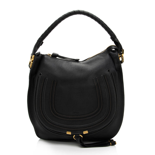 Chloe Calfskin Marcie Medium Hobo (SHF-qOGrvJ)