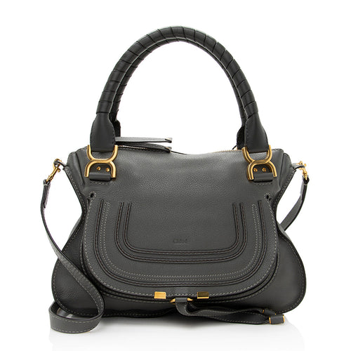 Chloe Calfskin Marcie Medium Satchel (SHF-19059)